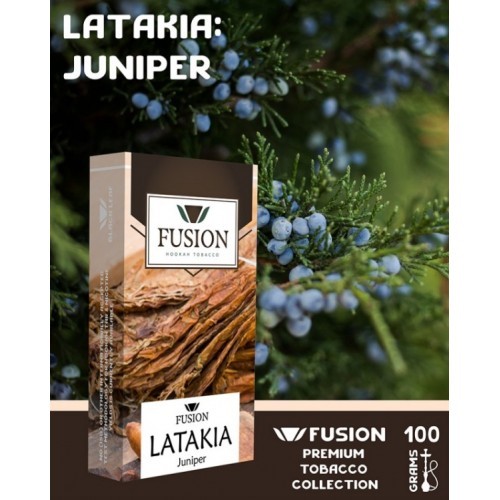 ТАБАК FUSION PREMIUM - LATAKIA МОЖЖЕВЕЛЬНИК (JUNIPER) 100 ГРАММ 