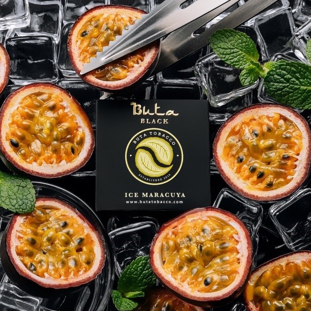 Табак Buta Black - Ice Maracuya (Ледяная Маракуйя) 20 грамм    
