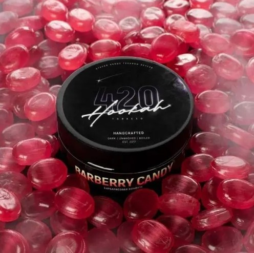 Табак 420 Barberry Candy (Барбарис Конфета) 250 грамм  в интернет магазине кальянов фото 1