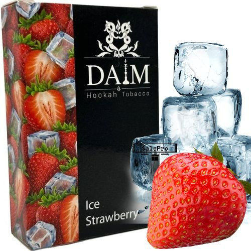 Табак Daim Ice Strawberry (Лед Клубника) 50 гр  в интернет магазине кальянов фото 1