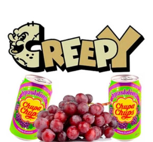 Табак Creepy Grape Chupa (Виноградный Чупа Чупс) 100 грамм 