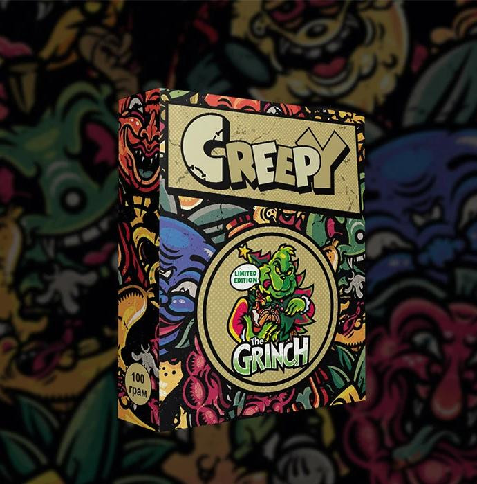 Табак Creepy Grinch (Мандарин, Елка) 100 грамм в интернет магазине кальянов фото 1