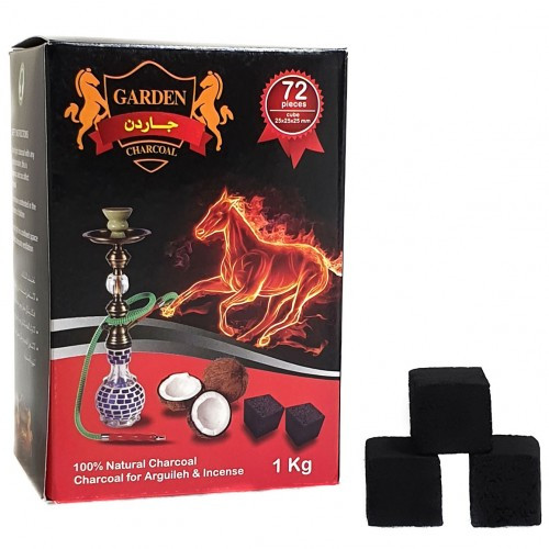 Кокосовый уголь для кальяна GARDEN 36 Кубика 0.5 кг 