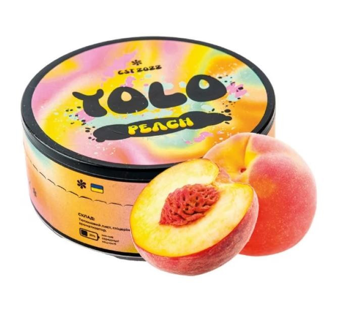 Табак Yolo Peach (Персик) 100 грамм в интернет магазине кальянов фото 1
