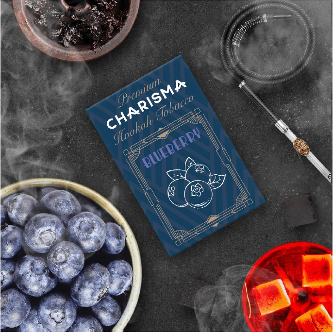Табак CHARISMA Blueberry (Черника) 50 грамм в интернет магазине кальянов фото 1