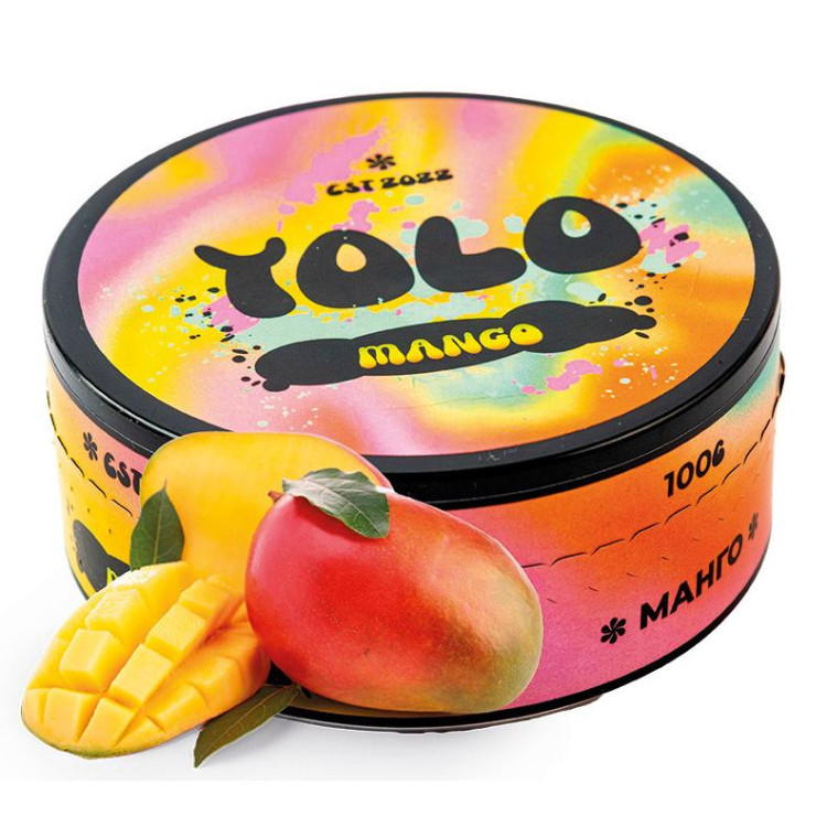 Табак Yolo Mango (Манго) 100 грамм в интернет магазине кальянов фото 1