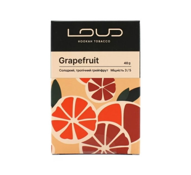Табак Loud Grapefruit (Грейпфрут) 40 грамм в интернет магазине кальянов фото 1