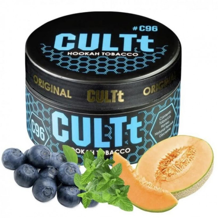 Табак CULTt C96 (Дыня Черника Перечная Мята) 100 грамм 