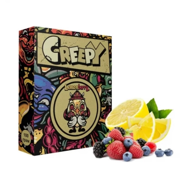 Табак Creepy Lemonberry (Лимон Ягода) 100 грамм  в интернет магазине кальянов фото 1