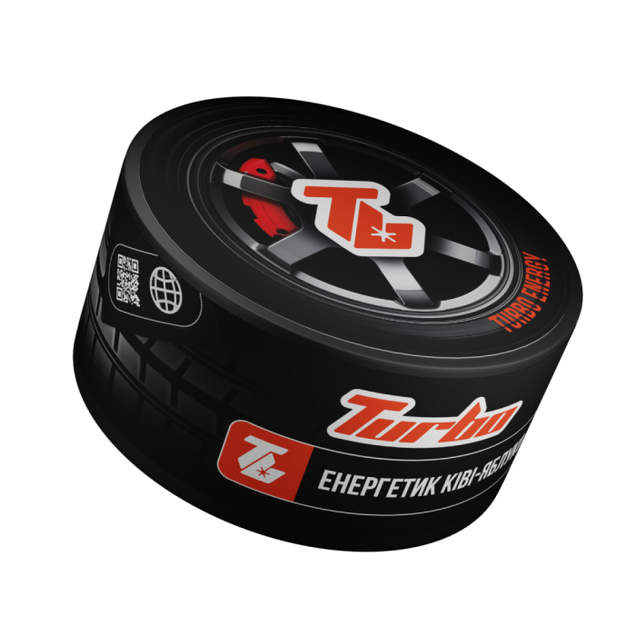 Табак Turbo Turbo Energy (Энергетик киви-яблоко) 100 грамм в интернет магазине кальянов фото 1