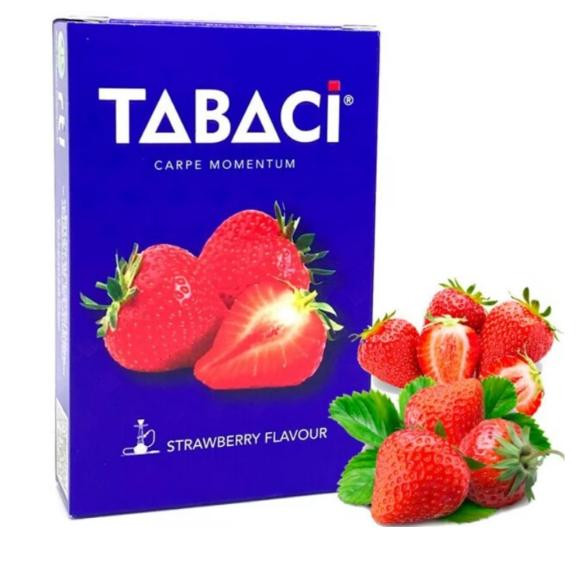Тютюн Tabaci Strawberry (Полуниця) 50 грам в интернет магазине кальянов фото 1