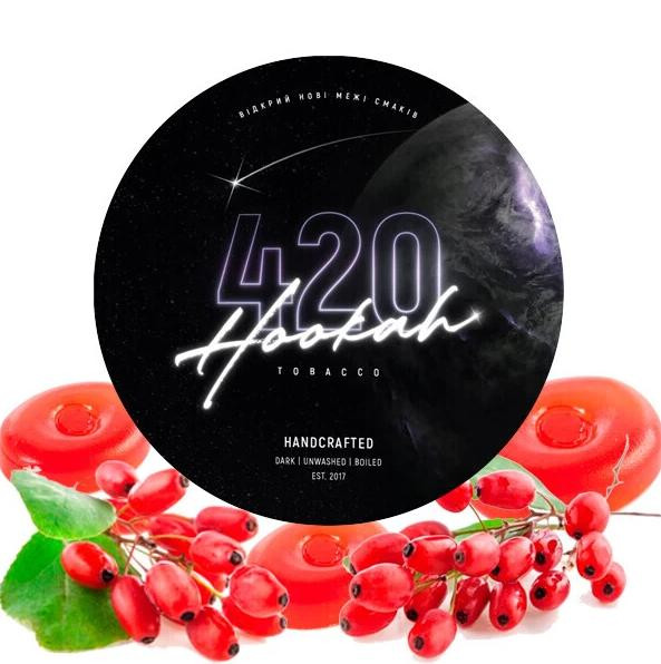Табак 420 Dark Line Barberry Candy (Барбарис Конфета) 40 грамм в интернет магазине кальянов фото 1