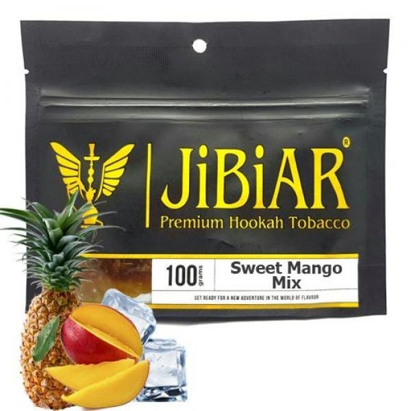 Табак JIBIAR - FRESH MANGO MIX (СВЕЖИЙ МАНГО МИКС) 100 ГРАММ  