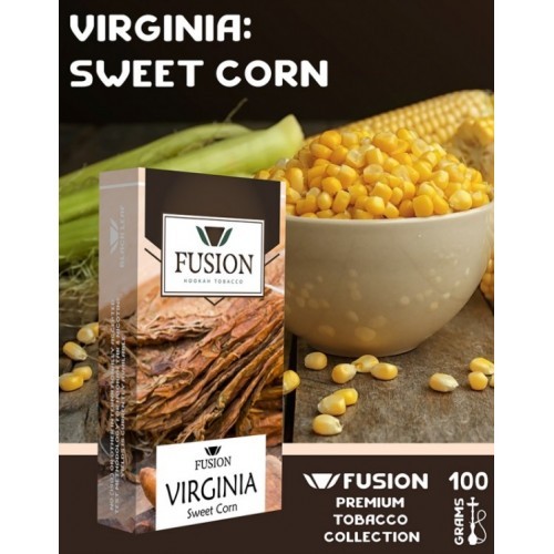 ТАБАК FUSION PREMIUM - VIRGINIA СЛАДКАЯ КУКУРУЗА (SWEET CORN) 100 ГРАММ 