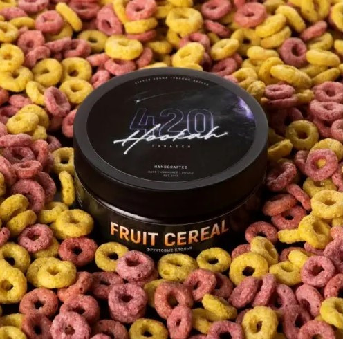 Табак 420 Fruit Cereal (Фрукты Хлопья) 250 грамм  