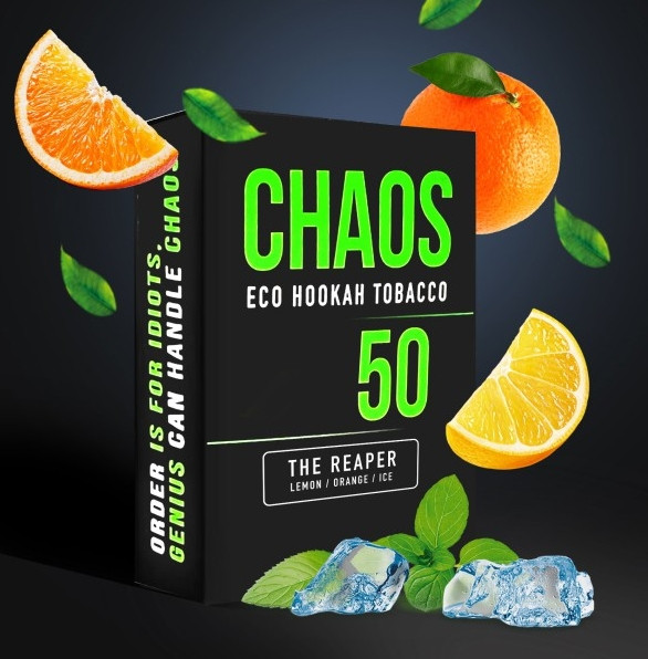 Табак Chaos The Reaper (Лимон Апельсин Прохолода) 50 грамм  