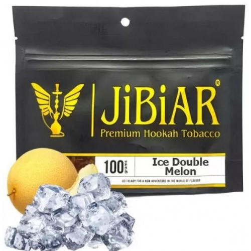 Табак JIBIAR - ICE DOUBLE MELON (ДВОЙНАЯ ДЫНЯ ЛЕД) РЕПЛИКА 100 Гр   в интернет магазине кальянов фото 1