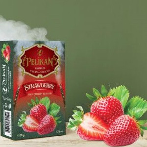 Табак Pelikan Strawberry (Клубника) 50 грамм    
