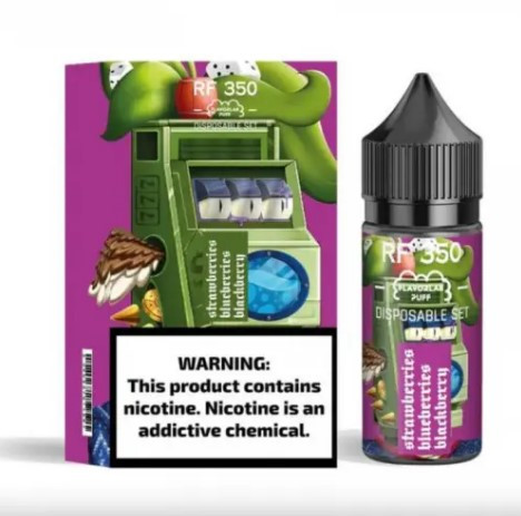 Солевая жидкость Flavorlab RF 350 Strawberry Blueberry Blackberry, 30 мл     в интернет магазине кальянов фото 1