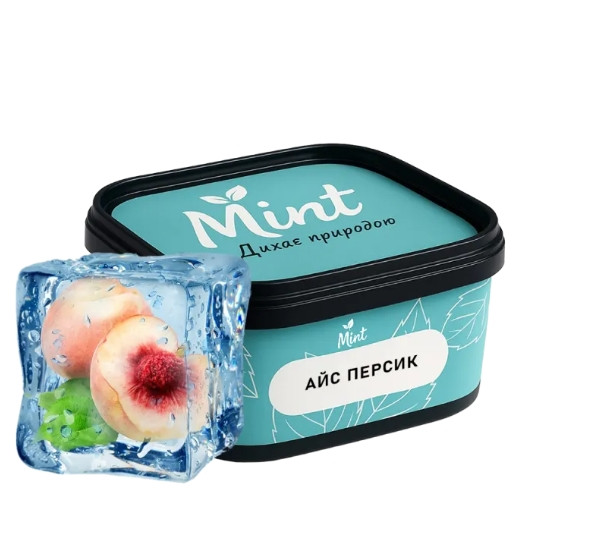 Кальянная смесь Mint Айс Персик 200 грамм  