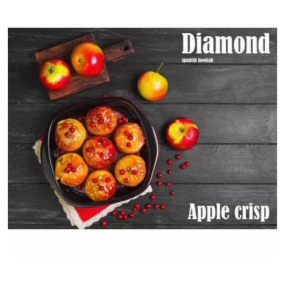 Тютюн Diamond Apple Crisp (Печене яблуко) 50 грам в интернет магазине кальянов фото 1