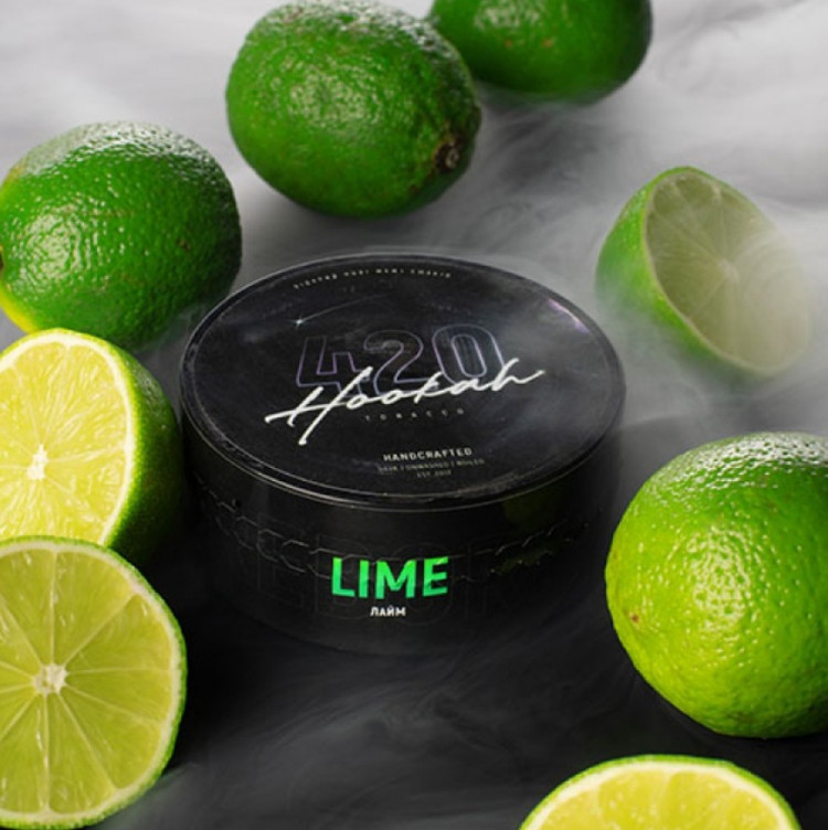 Табак 420 Lime (Лайм) 100 грамм 