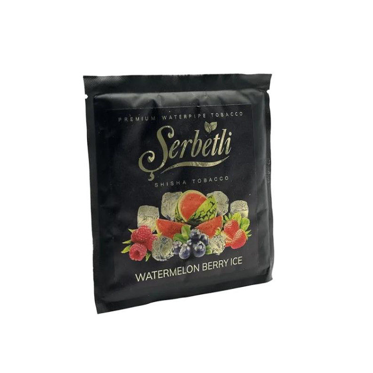 Табак Serbetli Watermelon Berry Ice (Арбуз Ягоды Лёд) 100 грамм в интернет магазине кальянов фото 1