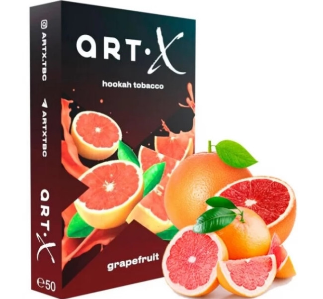 Табак Art X Grapefruit (Грейпфрут) 50 грамм    в интернет магазине кальянов фото 1