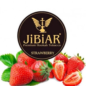 Табак JIBIAR Strawberry (Клубника ) 250 грамм  в интернет магазине кальянов фото 1