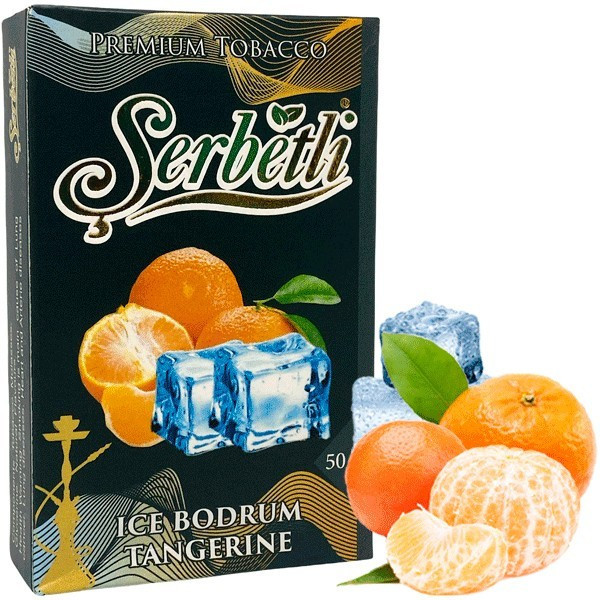 Табак Serbetli Ice Bodrum Tangerine (Лед Мандарин) 50гр 
