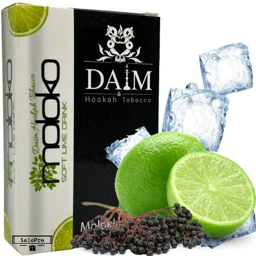 Табак Daim Molokko (Бузина Лайм Лед) 50 гр   в интернет магазине кальянов фото 1