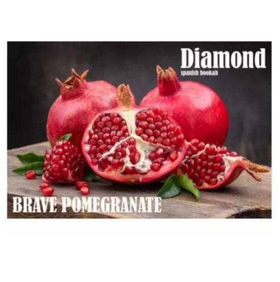 Тютюн Diamond Brave Pomegranate (Гранат) 50 грам в интернет магазине кальянов фото 1