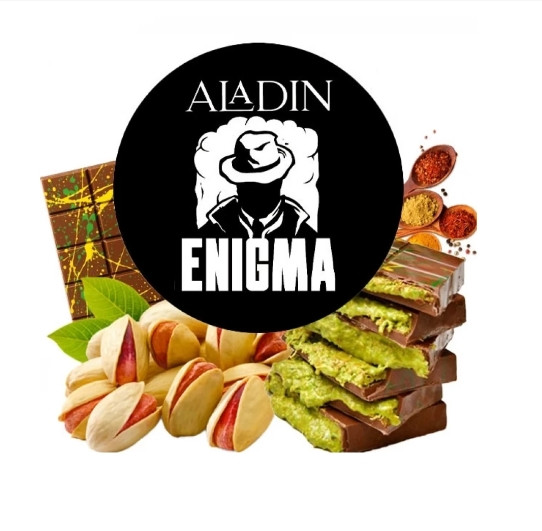 Табак Enigma x Aladin Zamrud (Специи, Фисташки, Шоколад) 40 грамм в интернет магазине кальянов фото 1