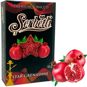Табак Serbetli Star Grenadine (Звезда Граната) 50гр 