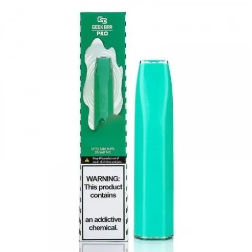 Электронная сигарета Geek Bar PRO 1500 Menthol (Холодная мята) в интернет магазине кальянов фото 1
