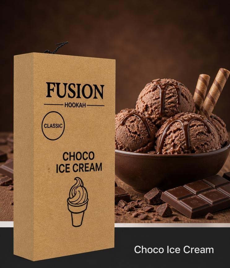 Табак Fusion Classic Choco Ice Cream (Шоколадное Мороженое) 100 грамм 