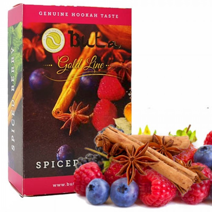 Табак Buta Gold Spiced Berry (Пряные Ягоды) 50 грамм в интернет магазине кальянов фото 1