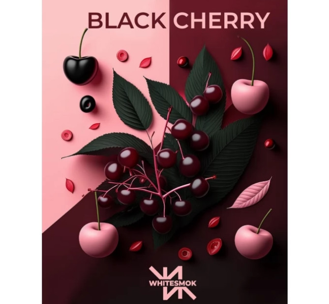 Табак White Smok Black Cherry (Черешня) 50 грамм в интернет магазине кальянов фото 1
