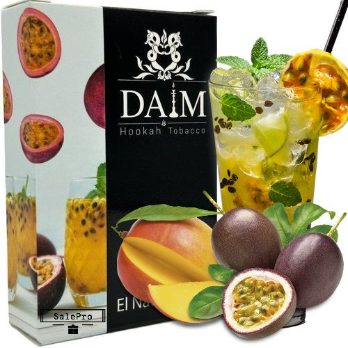 Табак Daim El Naturale (Маракуйя Манго Мята) 50 грамм   в интернет магазине кальянов фото 1