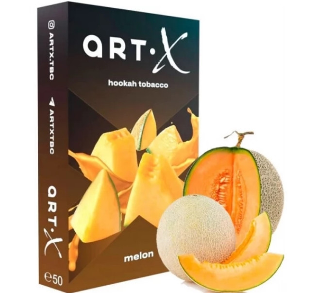 Табак Art X Melon (Дыня) 50 грамм        в интернет магазине кальянов фото 1