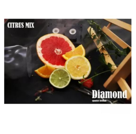 Тютюн Diamond Citrus Mix (Мікс цитрусів) 50 грам в интернет магазине кальянов фото 1