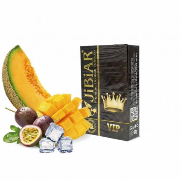 Табак Jibiar VIP (Манго, Маракуйя, Дыня, Лёд) 50 грамм 