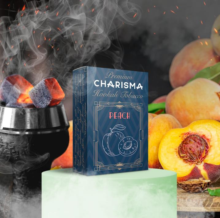 Табак CHARISMA Peach (Персик) 50 грамм в интернет магазине кальянов фото 1