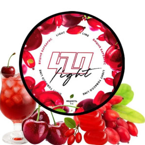 Табак 420 Light Вишня Барбарис 100 грамм
