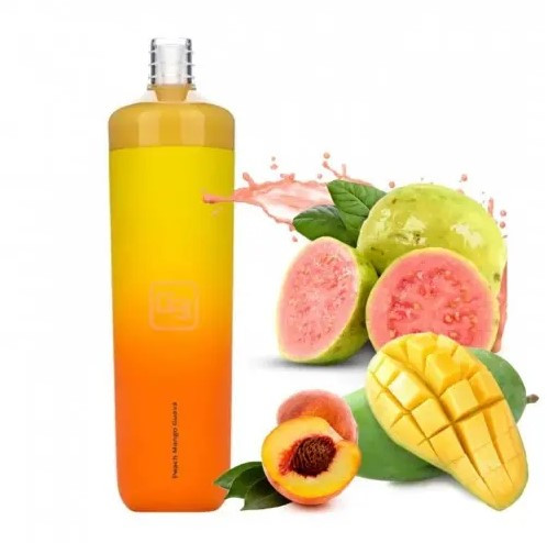 Электронная сигарета Geek Bar X6000 Peach Mango Guava (Персик, Манго, Гуава)   в интернет магазине кальянов фото 1