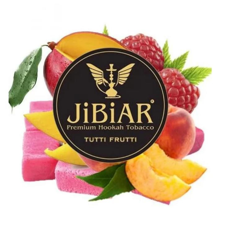 Табак Jibiar Tutti Frutti (Фруктовая жвачка) 50 грамм 