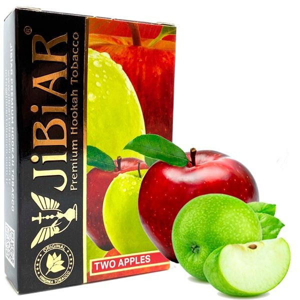 Табак Jibiar Two Apples (Два Яблока) 50 гр   
