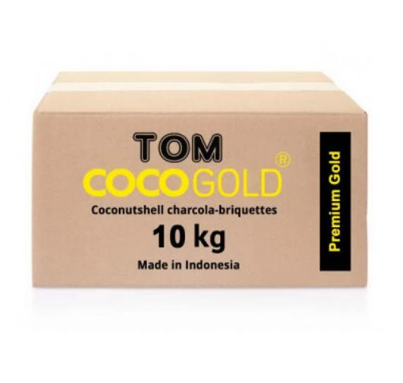 Кокосове вугілля для кальяну Tom Coco Gold 10 кг в интернет магазине кальянов фото 1