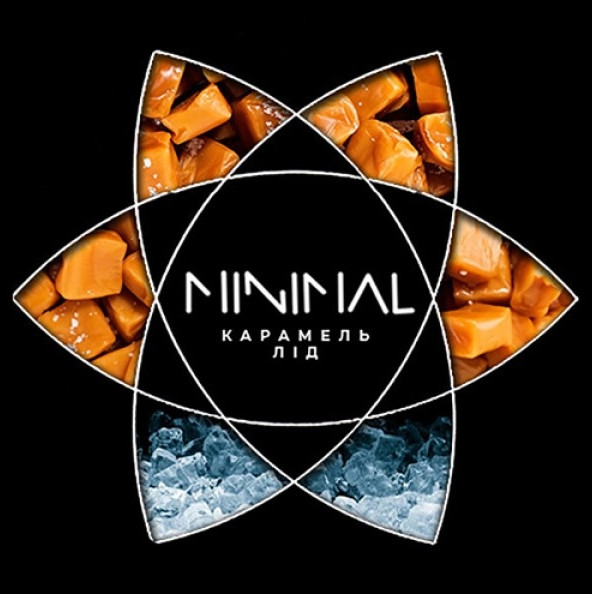 Табак Minimal Ice Caramel (Карамель Лед) 50 грамм  в интернет магазине кальянов фото 1