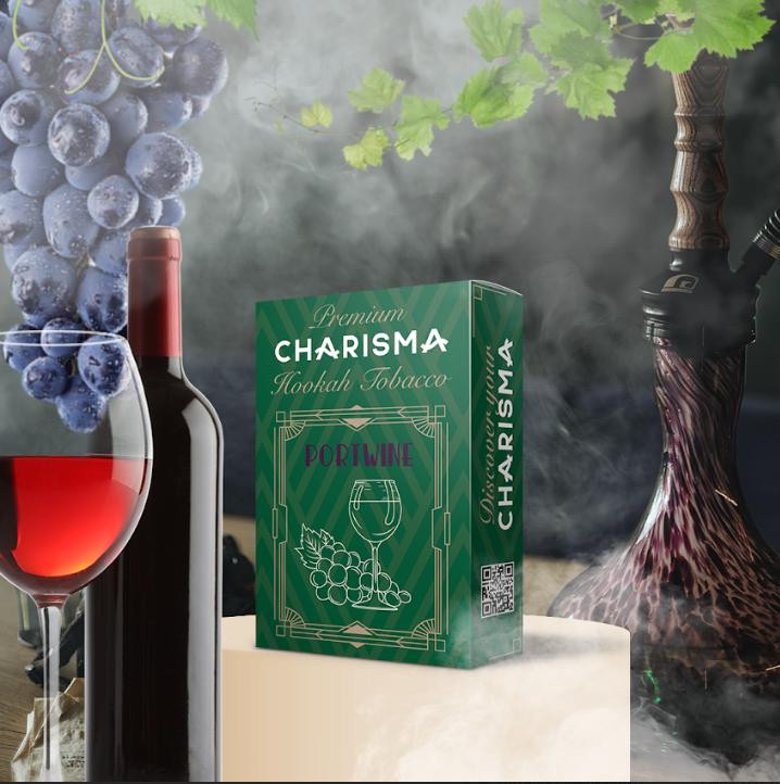 Табак CHARISMA Portwine (Портвейн) 50 грам в интернет магазине кальянов фото 1